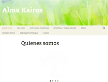 Tablet Screenshot of centro-kairos.com